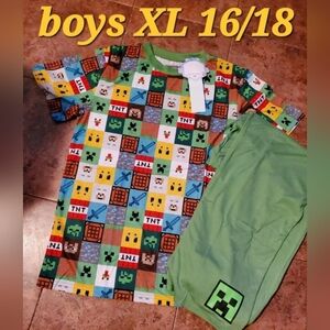🆕️Minecraft Kids Pajama Set -